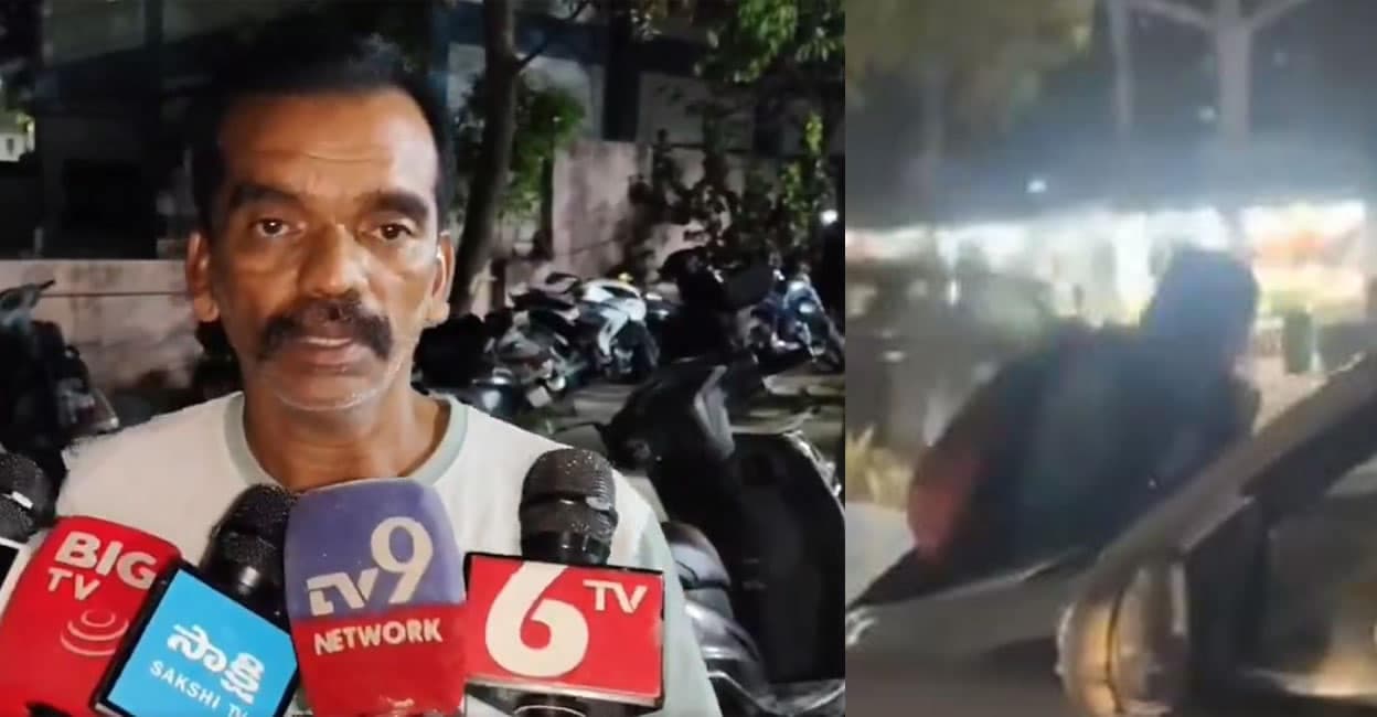 റോഡിലെ തർക്കം, ബോണറ്റിൽ വീണ ആളുമായി 2 കിലോമീറ്റർ കാറോടിച്ചു, ഡ്രൈവർക്കായി തിരച്ചിൽ